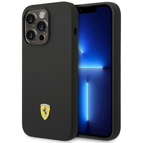 Ferrari FESSIHMP14LBK iPhone 14 Pro 6.1 " Metal Logo Magsafe hinta ja tiedot | Puhelimen kuoret ja kotelot | hobbyhall.fi