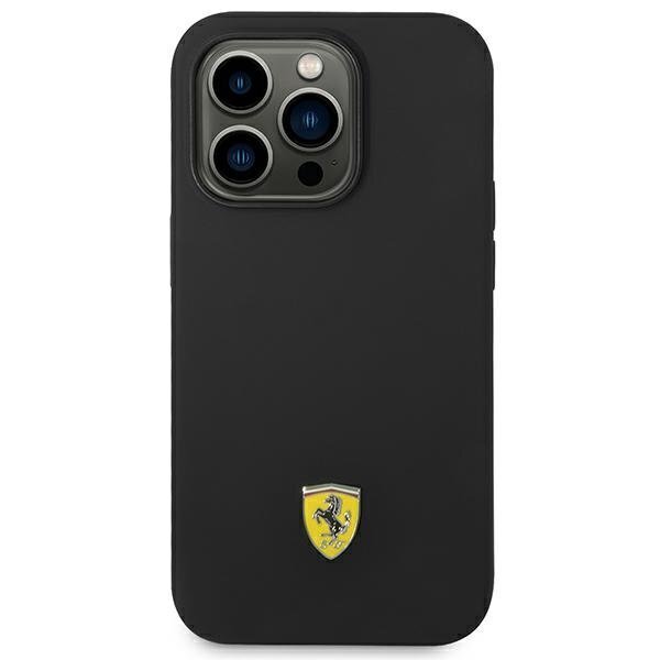 Ferrari FESSIHMP14XBK iPhone 14 Pro Max 6.7 " Metal Logo Magsafe hinta ja tiedot | Puhelimen kuoret ja kotelot | hobbyhall.fi