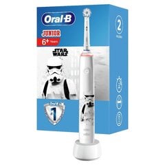 Oral-B D505.513.2K PRO3 JUNIOR 6+ StarWars sähköhammasharja hinta ja tiedot | Sähköhammasharjat | hobbyhall.fi