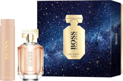 Hugo Boss The Scent For Her Eau De Parfum Spray 100ml joulusetti 2022 hinta ja tiedot | Naisten ihonhoito | hobbyhall.fi