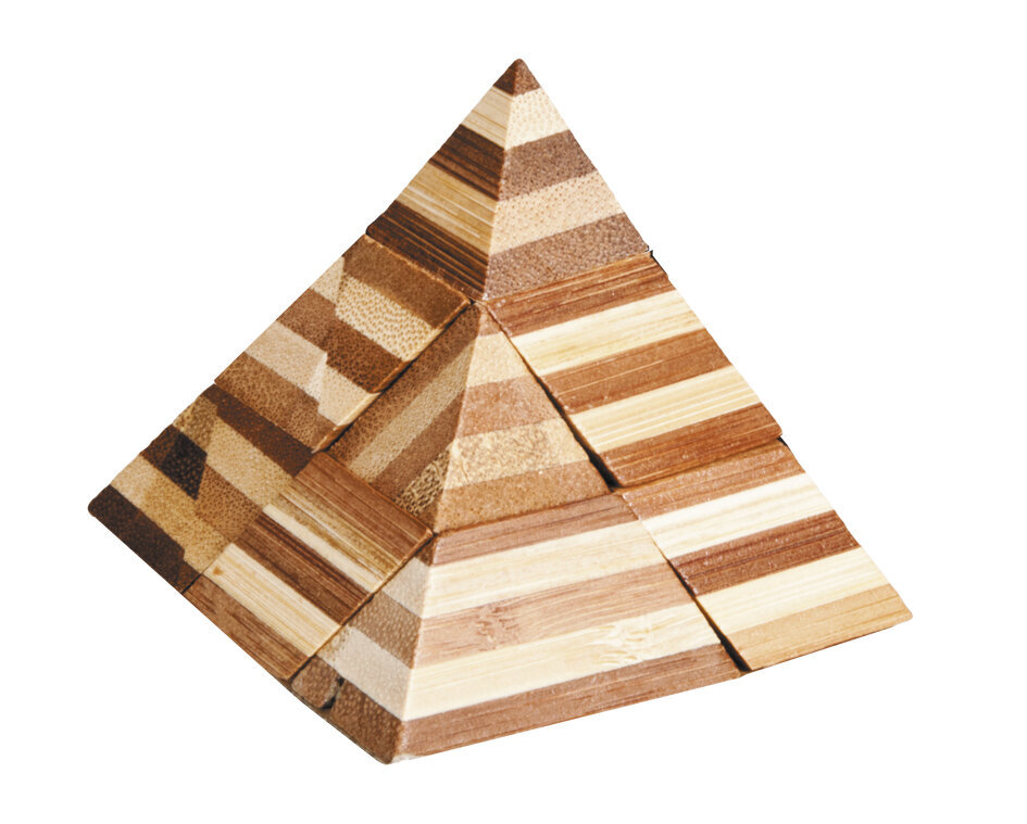 3D palapeli Fridolin bambu pyramidi hinta ja tiedot | Palapelit | hobbyhall.fi