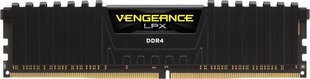 Corsair Vengeance LPX, 8GB, DDR4, 3000MHz (CM4X8GD3000C16K4D). hinta ja tiedot | Muisti (RAM) | hobbyhall.fi