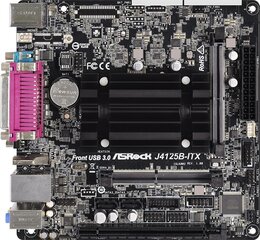 ASRock J4125B-ITX, Mini ITX, DDR4 (90-MXBCH0-A0UAYZ) hinta ja tiedot | Emolevyt | hobbyhall.fi