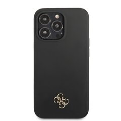 Guess 4G Silicone Metal Logo Suojakuori iPhone 13 Pro Max hinta ja tiedot | Puhelimen kuoret ja kotelot | hobbyhall.fi