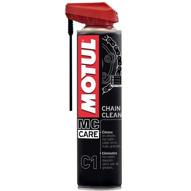 Ketjun puhdistusaine Motul Chain Clean C1, 400ml hinta ja tiedot | Voiteluöljyt ja -nesteet | hobbyhall.fi