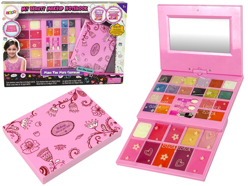 Lasten meikkipaletti Beauty Palette Makeup Set hinta ja tiedot | Lasten ja äitiysajan kosmetiikka | hobbyhall.fi