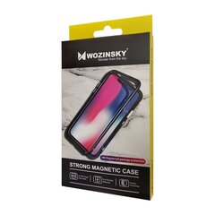 Wozinsky Magnetic Case, suojakuori iPhone XS Max, musta hinta ja tiedot | Puhelimen kuoret ja kotelot | hobbyhall.fi