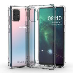 Wozinsky Anti Shock Durable Case suojakuori Samsung Galaxy M51, läpinäkyvä hinta ja tiedot | Puhelimen kuoret ja kotelot | hobbyhall.fi
