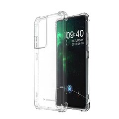 Wozinsky Anti Shock Durable Case suojakuori Samsung Galaxy S21 Ultra 5G, läpinäkyvä hinta ja tiedot | Puhelimen kuoret ja kotelot | hobbyhall.fi