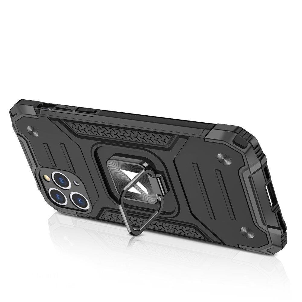 Wozinsky Ring Armor Hybrid Case suojakuori Samsung Galaxy M31s, sininen hinta ja tiedot | Puhelimen kuoret ja kotelot | hobbyhall.fi