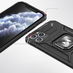 Wozinsky Ring Armor Hybrid Case suojakuori Samsung Galaxy M31s, punainen hinta ja tiedot | Wozinsky Puhelimet, älylaitteet ja kamerat | hobbyhall.fi