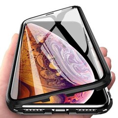 Wozinsky Full Magnetic Case suojakuori Vivo X60, musta hinta ja tiedot | Puhelimen kuoret ja kotelot | hobbyhall.fi