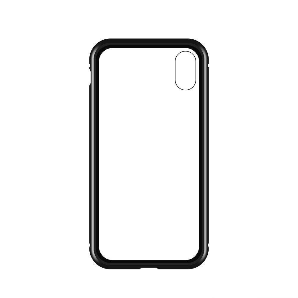 Wozinsky Full Magnetic Case suojakuori Vivo X60, musta hinta ja tiedot | Puhelimen kuoret ja kotelot | hobbyhall.fi