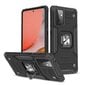 Wozinsky Ring Armor Hybrid Case suojakuori Samsung Galaxy A72 4G, musta hinta ja tiedot | Puhelimen kuoret ja kotelot | hobbyhall.fi