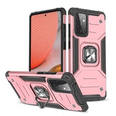 Wozinsky Ring Armor Hybrid Case suojakuori Samsung Galaxy A72 4G, pinkki hinta ja tiedot | Puhelimen kuoret ja kotelot | hobbyhall.fi