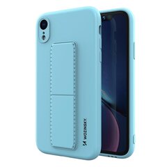 Wozinsky Kickstand Case suojakuori iPhone XR, sininen hinta ja tiedot | Puhelimen kuoret ja kotelot | hobbyhall.fi