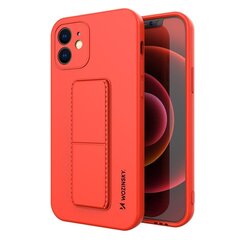 Wozinsky Kickstand Case suojakuori iPhone XS Max, punainen hinta ja tiedot | Puhelimen kuoret ja kotelot | hobbyhall.fi