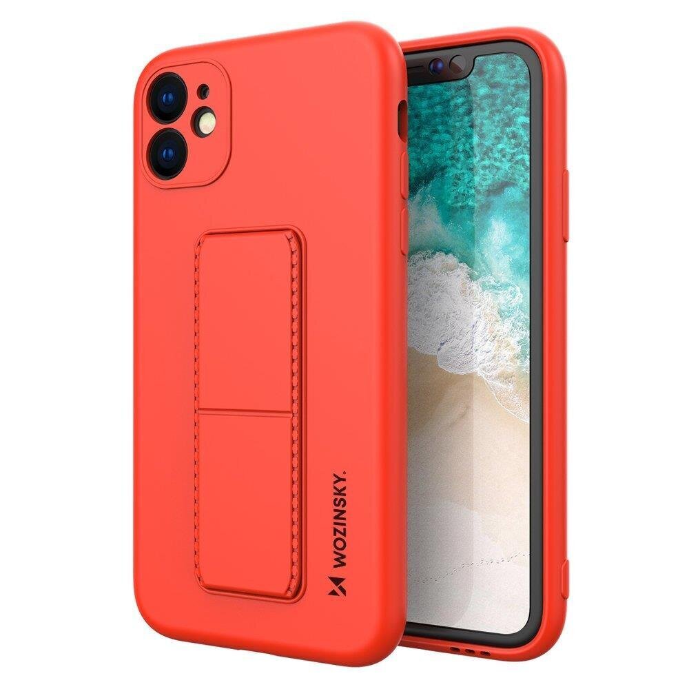 Wozinsky Kickstand Case suojakuori iPhone 11 Pro, punainen hinta ja tiedot | Puhelimen kuoret ja kotelot | hobbyhall.fi