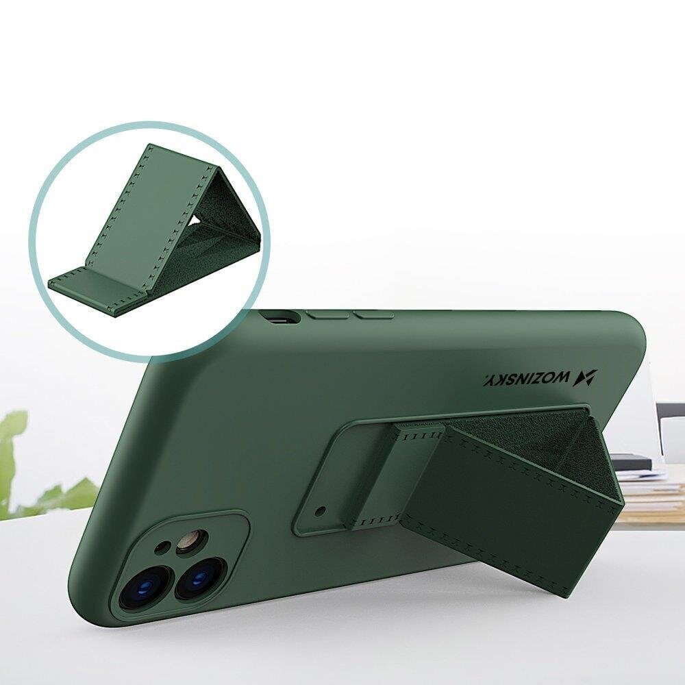Wozinsky Kickstand Case suojakuori iPhone 12 mini, vihreä hinta ja tiedot | Puhelimen kuoret ja kotelot | hobbyhall.fi