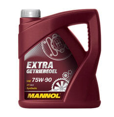 Vaihteistoöljy Mannol Extra Getriebeoel SAE 75W-90, 4L hinta ja tiedot | Voiteluöljyt ja -nesteet | hobbyhall.fi