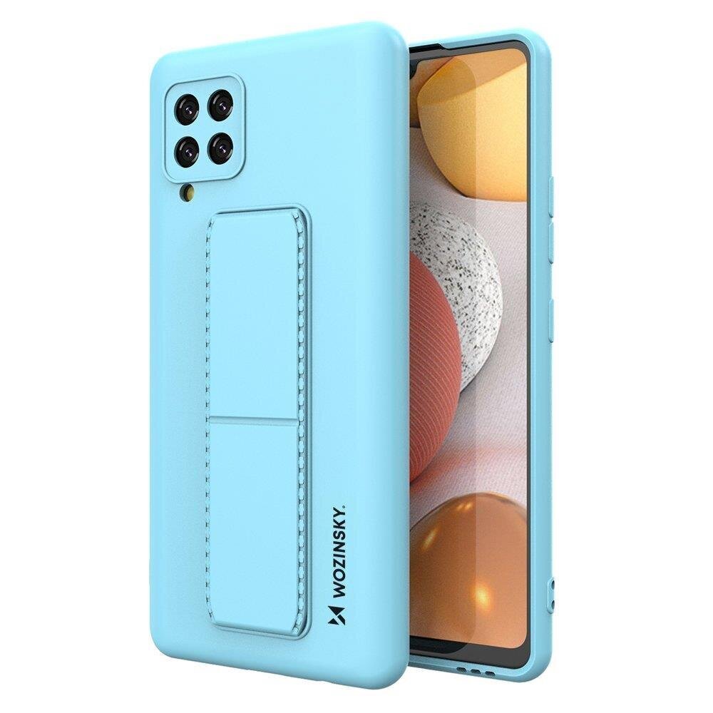 Wozinsky Kickstand Case suojakuori Samsung Galaxy A42 5G, sininen hinta ja tiedot | Puhelimen kuoret ja kotelot | hobbyhall.fi