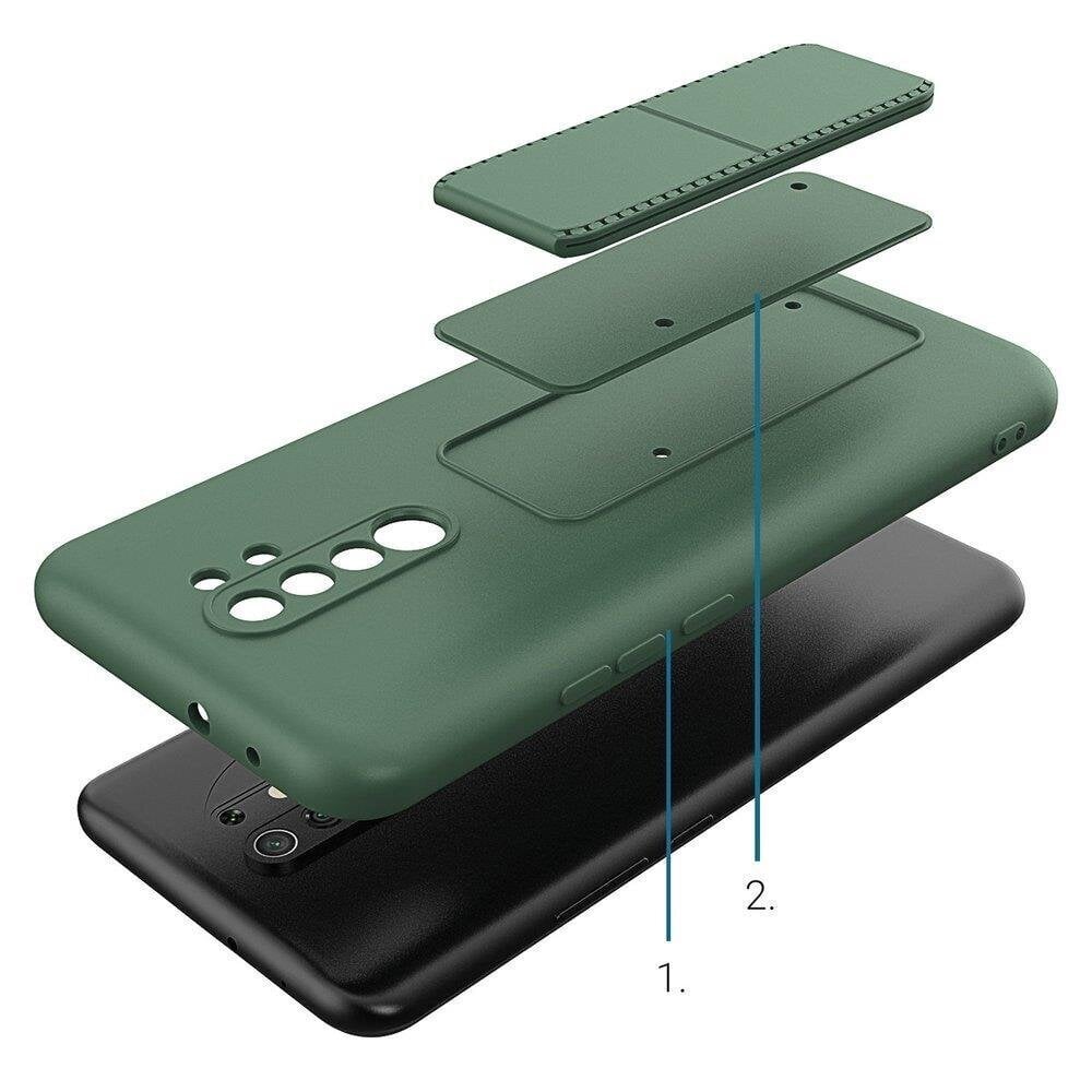 Wozinsky Kickstand Case suojakuori Xiaomi Redmi 9, sininen hinta ja tiedot | Puhelimen kuoret ja kotelot | hobbyhall.fi