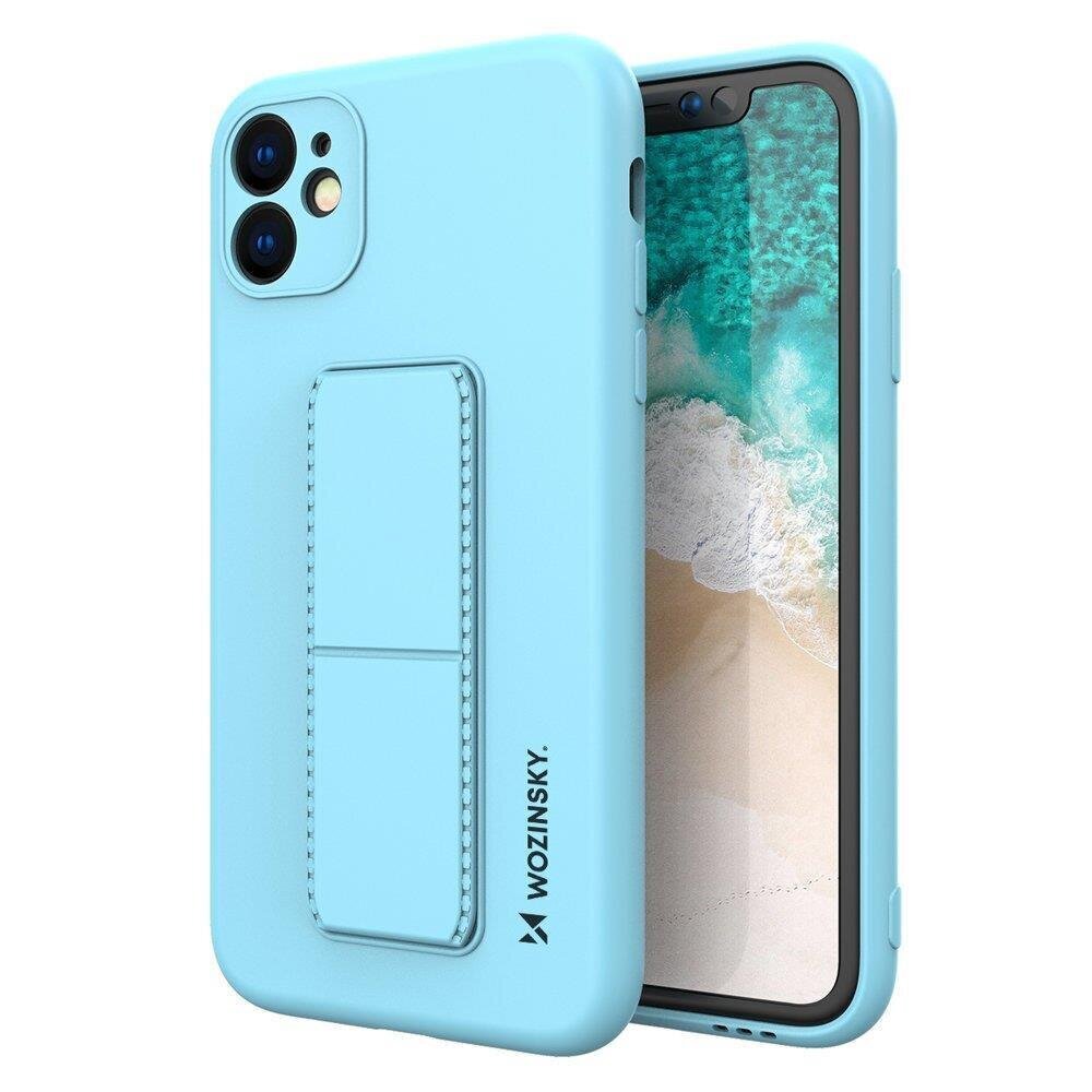 Wozinsky Kickstand Case suojakuori Xiaomi Redmi 10X 4G / Xiaomi Redmi Note 9, sininen hinta ja tiedot | Puhelimen kuoret ja kotelot | hobbyhall.fi