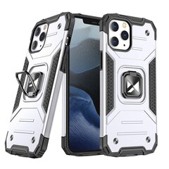 Wozinsky Ring Armor Hybrid Case suojakuori iPhone 13 mini, hopea hinta ja tiedot | Puhelimen kuoret ja kotelot | hobbyhall.fi