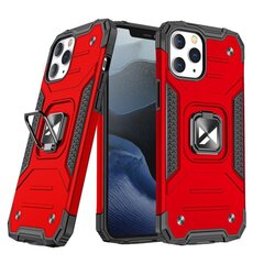 Wozinsky Ring Armor Hybrid Case suojakuori iPhone 13 Pro, punainen hinta ja tiedot | Puhelimen kuoret ja kotelot | hobbyhall.fi