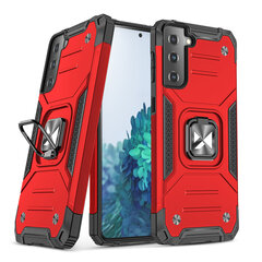 Wozinsky Ring Armor Case suojakuori Samsung Galaxy S22, punainen hinta ja tiedot | Puhelimen kuoret ja kotelot | hobbyhall.fi