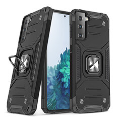 Wozinsky Ring Armor Case suojakuori Samsung Galaxy S22, musta hinta ja tiedot | Puhelimen kuoret ja kotelot | hobbyhall.fi