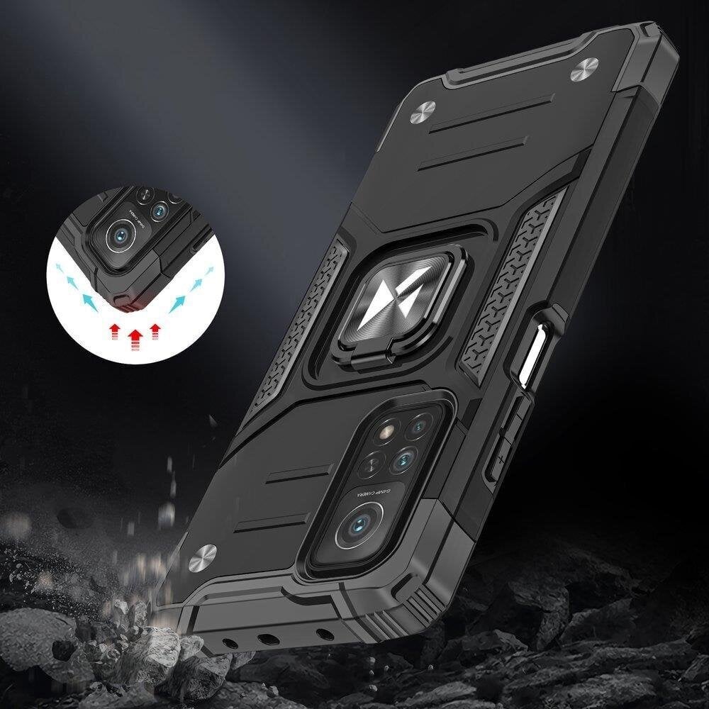 Wozinsky Ring Armor Mi Poco M4 Pro 5G / Redmi Note 11 5G (China) / Redmi Note 11T 5G / Redmi Note 11S 5G black hinta ja tiedot | Puhelimen kuoret ja kotelot | hobbyhall.fi