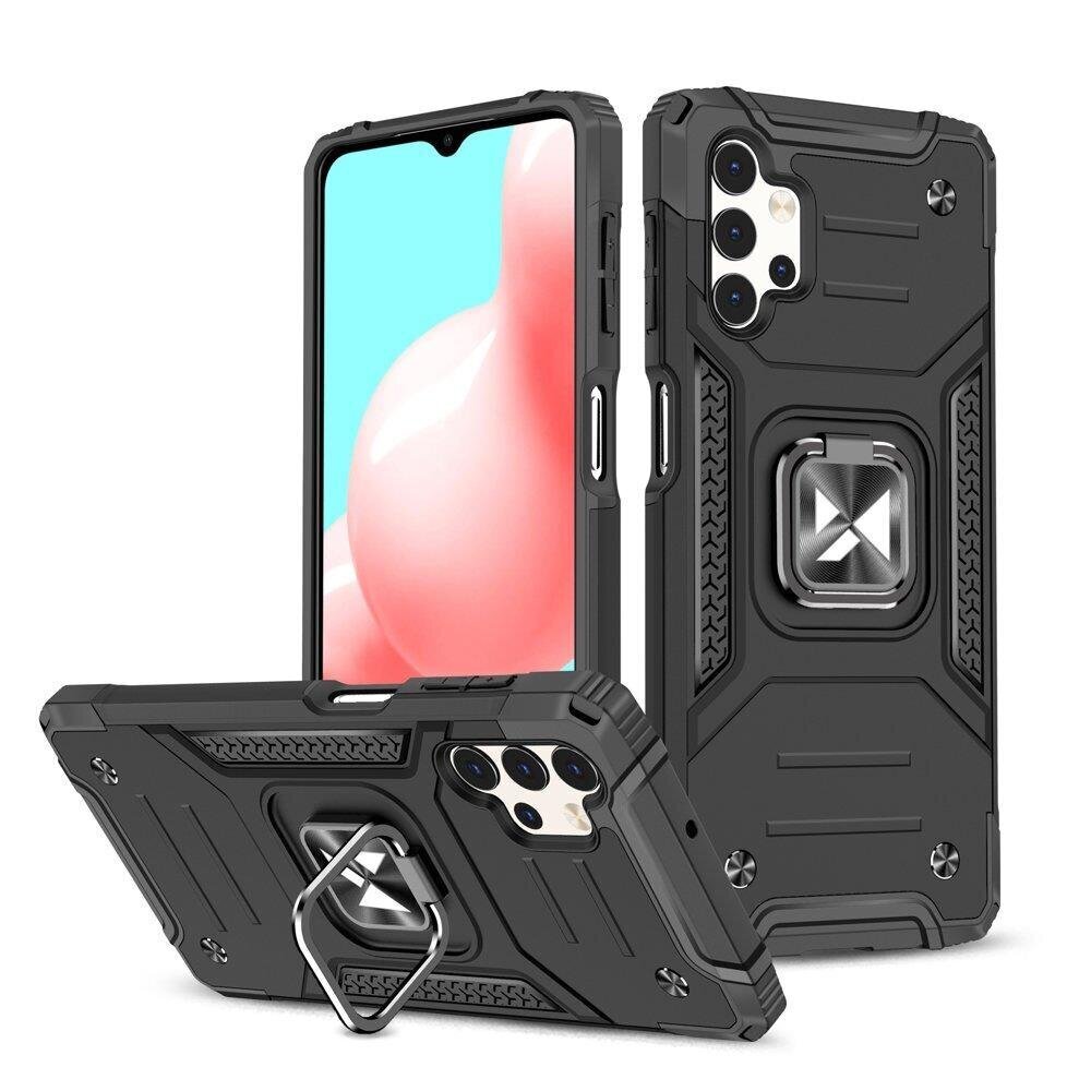 Wozinsky Ring Armor Case suojakuori Samsung Galaxy A53 5G, musta hinta ja tiedot | Puhelimen kuoret ja kotelot | hobbyhall.fi