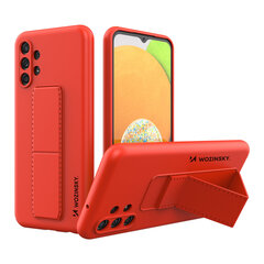 Wozinsky Kickstand Case suojakuori Samsung Galaxy A13 5G, punainen hinta ja tiedot | Puhelimen kuoret ja kotelot | hobbyhall.fi