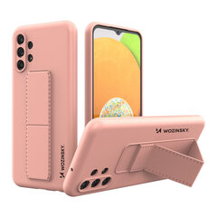 Wozinsky Kickstand Case suojakuori Samsung Galaxy A13 5G, pinkki hinta ja tiedot | Puhelimen kuoret ja kotelot | hobbyhall.fi