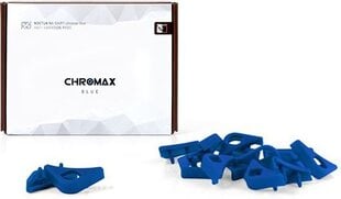 Noctua Chromax tärinää vaimentava tuulettimen kiinnityssarja, 16 kpl, sininen (NA-SAVP1) hinta ja tiedot | Komponenttien lisätarvikkeet | hobbyhall.fi