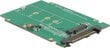 Delock 62710 -muunnin 2,5" U.2 SFF-8639 > M.2 NVMe Key M hinta ja tiedot | Adapterit | hobbyhall.fi