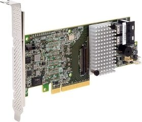 Intel RS3DC040 12Gbit SAS PCIe x8 3.0 4 sisäistä porttia, MD2 Low (RS3DC040) hinta ja tiedot | Ohjain- ja laajennuskortit | hobbyhall.fi