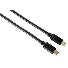 HAMA USB 2.0 Type C Cable gold-plated double shielded 0.75 m hinta ja tiedot | Puhelinkaapelit | hobbyhall.fi