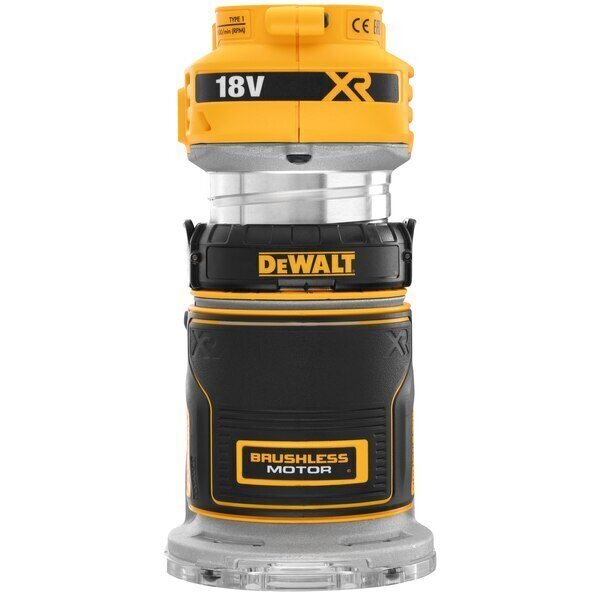 Käsijyrsin runko 18V XR 8mm Dewalt DCW600N-XJ hinta ja tiedot | Jyrsimet | hobbyhall.fi