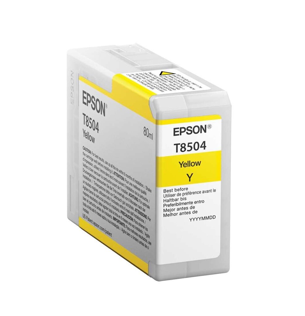 Epson Singlepack T850400 UltraChrome HD, keltainen hinta ja tiedot | Mustekasetit | hobbyhall.fi