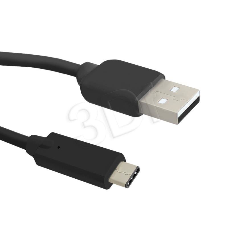 Qoltec-kaapeli USB 2.0 AM / USB 3.1 typC M | 0,25 m hinta ja tiedot | Kaapelit ja adapterit | hobbyhall.fi