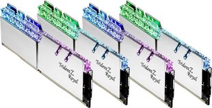 G.Skill Trident Z Royal, 64GB (4x16GB), DDR4, 3200MHz (F4-3200C16Q-64GTRS). hinta ja tiedot | Muisti (RAM) | hobbyhall.fi