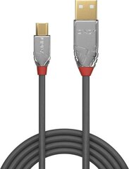 Lindy USB-A - microUSB 2 m (36652) hinta ja tiedot | Puhelinkaapelit | hobbyhall.fi