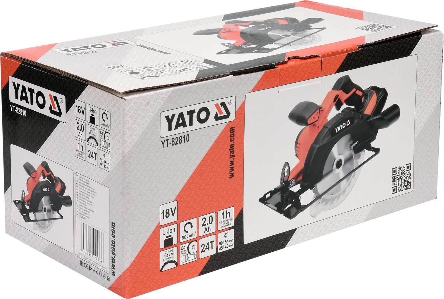Akkupyörösaha Yato YT-82810 18V hinta ja tiedot | Sahat ja sirkkelit | hobbyhall.fi