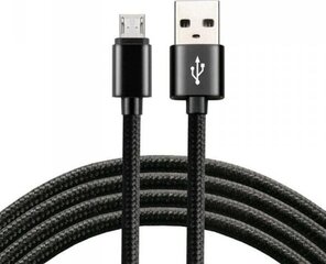 EverActive CBB-2MB, USB-mikro-USB, 200 cm hinta ja tiedot | Puhelinkaapelit | hobbyhall.fi