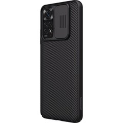 Nillkin CamShield Takakuori for Xiaomi Redmi Note 11 Musta hinta ja tiedot | Puhelimen kuoret ja kotelot | hobbyhall.fi