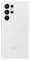 EF-ZS908CWE Samsung Clear View Suojakuori for Galaxy S22 Ultra Valkoinen hinta ja tiedot | Puhelimen kuoret ja kotelot | hobbyhall.fi