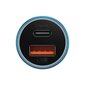 Baseus Golden Contactor Max autolaturi, USB + USB-C, 60W (sininen) hinta ja tiedot | Puhelimen laturit | hobbyhall.fi