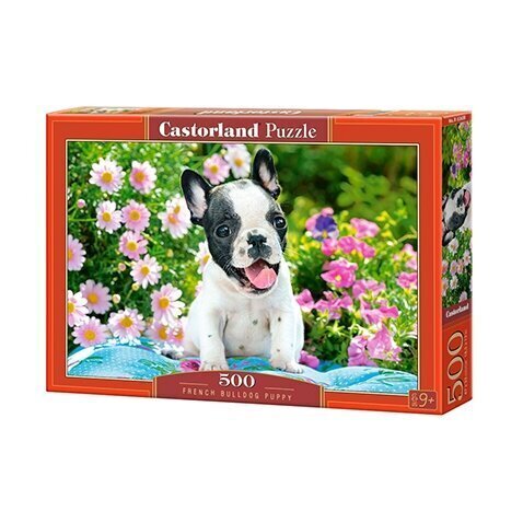 Palapeli Castorland French Buldog Puppy 500 osaa hinta ja tiedot | Palapelit | hobbyhall.fi